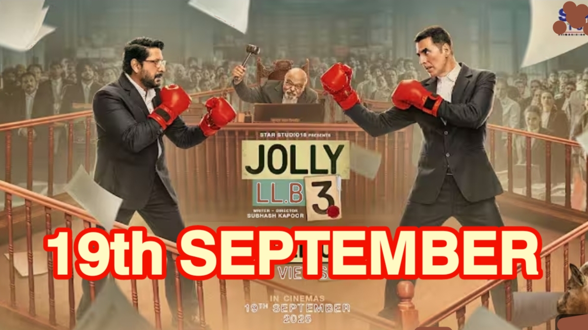 Jolly LLB 3 का फुल ट्रेलर रिलीज| 19 सितंबर को होगी रिलीज | 2025 |